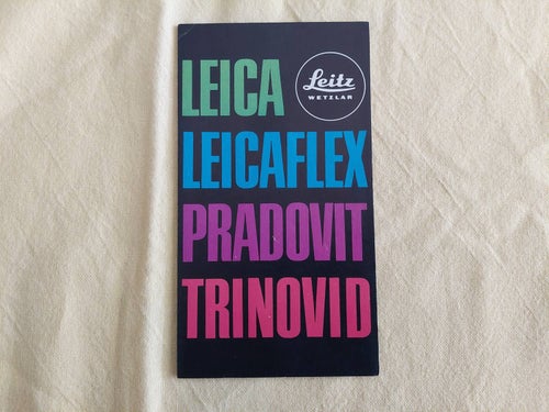 Leica Leicaflex Pradovit Trinovid