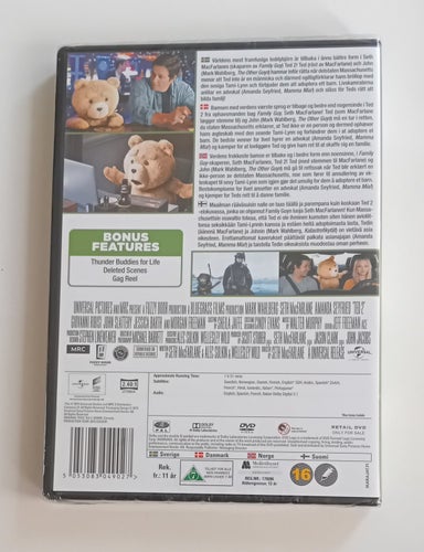 TED 2 / Mark Wahlberg / Ny Inplastad / Svensk Text