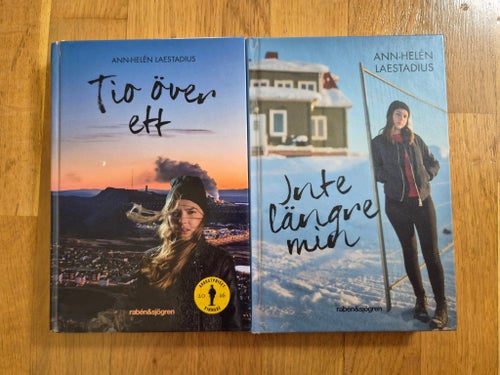 Bokpaket: Tio över ett & Inte längre min – Ann-Helén Laestadius