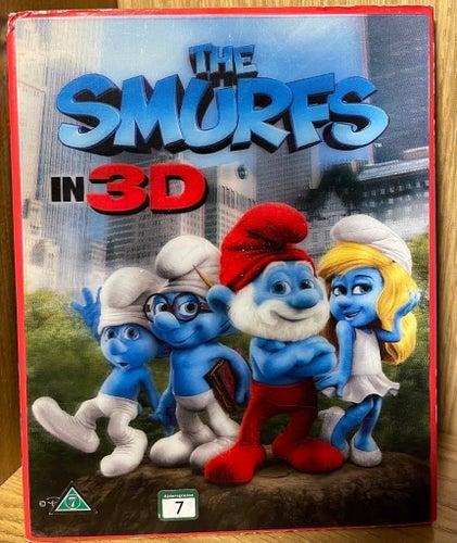 Smurfarna i 3D (Blu-ray)