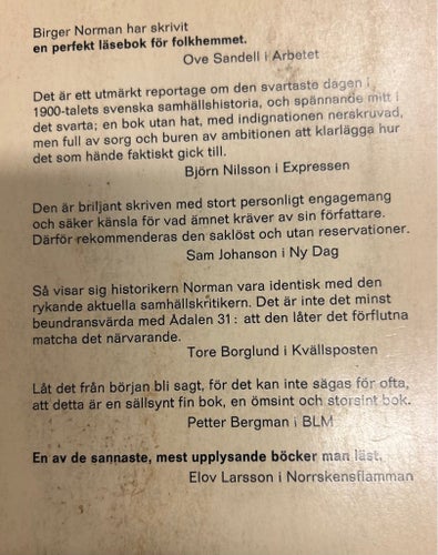 Ådalen 31 av Birger Norman, 1974