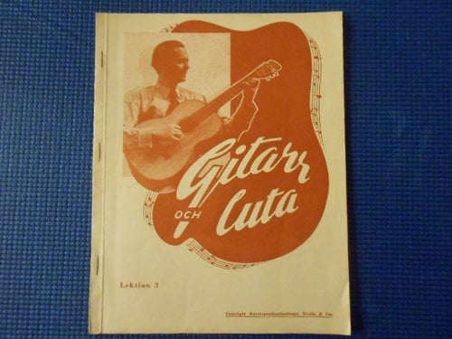 Gitarr och luta lektion 3 Lille Bror Söderlundh