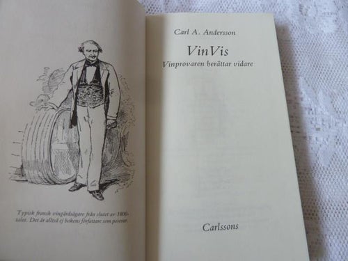 VIN VIS, C. A. ANDERSSON, 1984,  BÖCKER