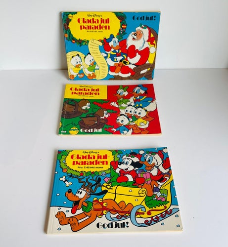 KALLE ANKAS Glada Julparaden x 3