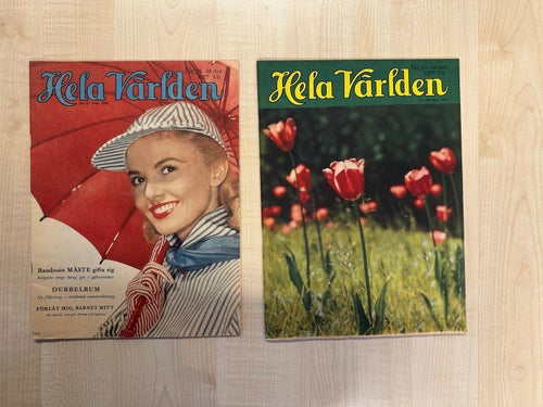 2 st Hela Världen - Veckotidning