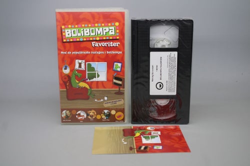 Bolibompa Favoriter - Inkl vykort - Ny och inplastad VHS