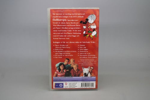 Bolibompa Favoriter - Inkl vykort - Ny och inplastad VHS