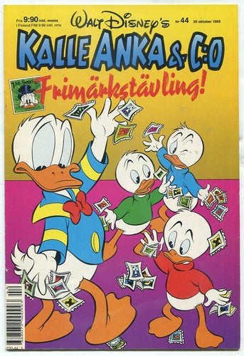 Kalle Anka 1989 nr 44 Kalle Anka Städdille