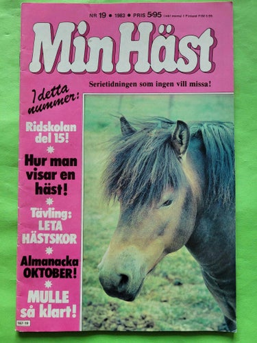 Min häst nr 19 från 1983