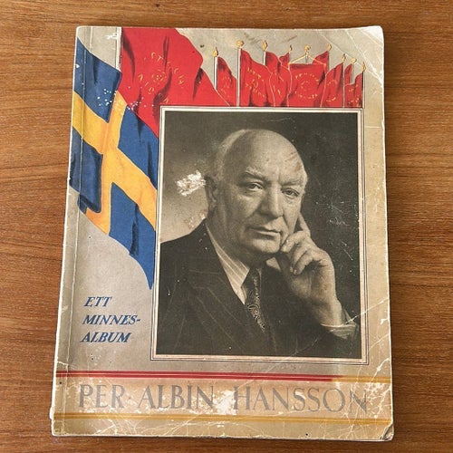 Ett Minnesalbum Per Albin Hansson 1946 Socialdemokraterna