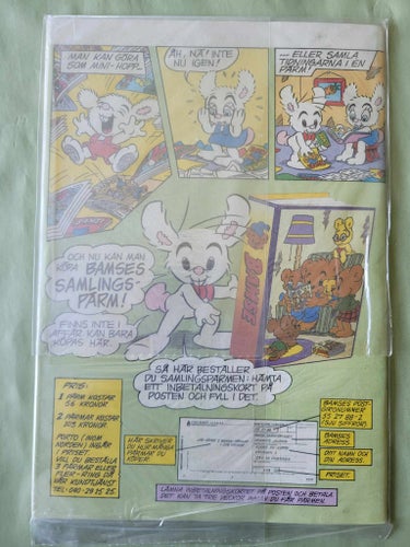 Bamse nr 2 från 1992