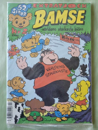 Bamse nr 2 från 1992
