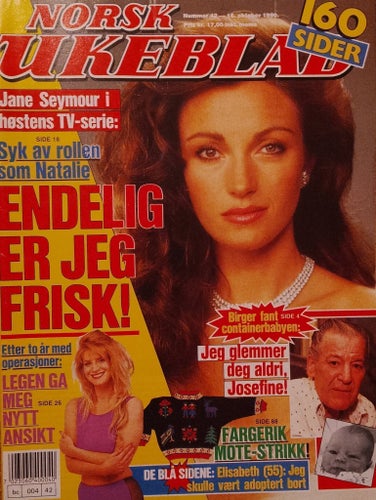 Jane Seymour 1990 Jerry Hall Carola Häggkvist Eddie Skoller Brigitte Nielsen