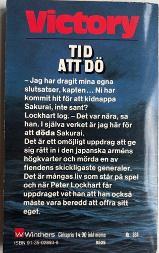 Tid Att Dö av Larry Johns, Victory