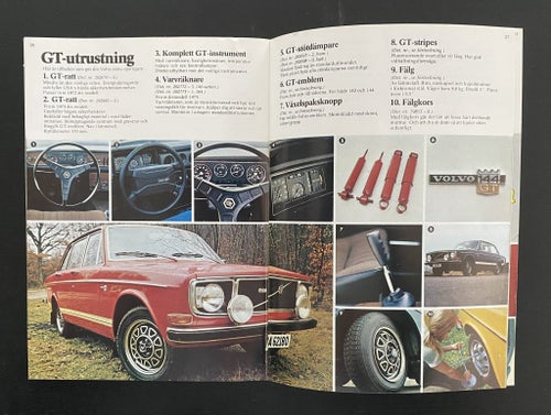 VOLVO Katalog - Tillbehörs Parad - 1973