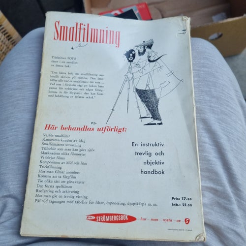 Smalfilmning av Björn Bardel, 1953