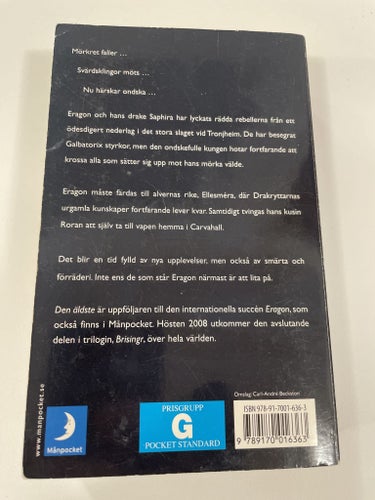 Den äldste | Christopher Paolini | Arvtagaren | Pocket