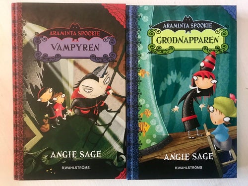 Araminta Spookie VAMPYREN + GRODNAPPAREN Angie Sage