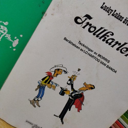 Lucky Lukes äventyr 50 Trollkarlen, Very Good plus