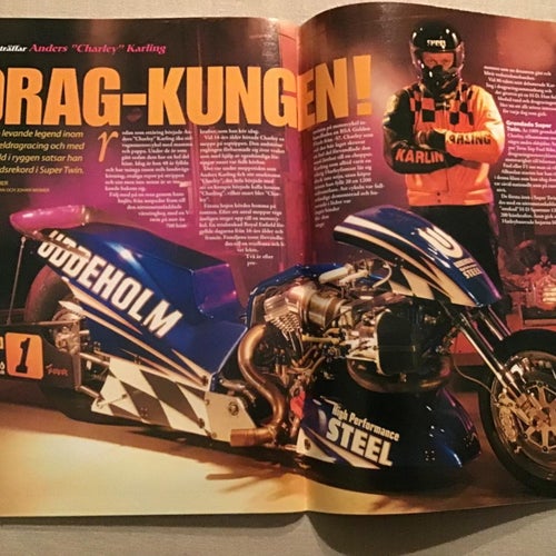 MC NYTT NR 4 2001 JAN EMANUEL ROBINSONVINNARE,DRAG KUNGEN KARLING,MARAUDER