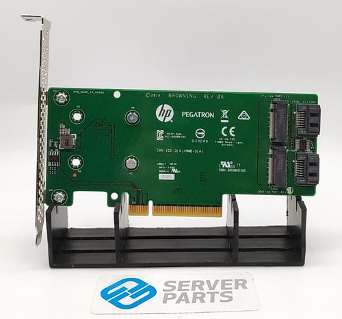 HP SATA M.2 Dual Drive PCIe Riser Card 759505-001