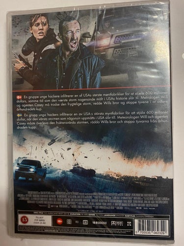 DVD The Hurricane Heist INPLASTAD