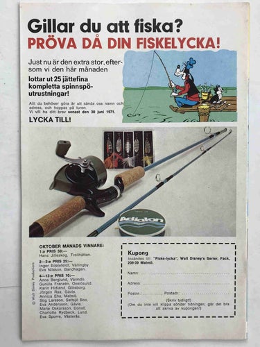 Walt Disney´s Serier - 1971:5 VF