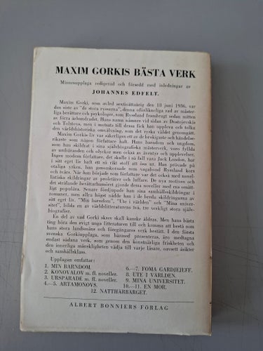Maxim Gorki: En mor I-II
