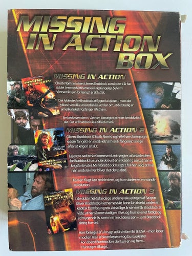 Missing in Action Box (Chuck Norris) - DVD