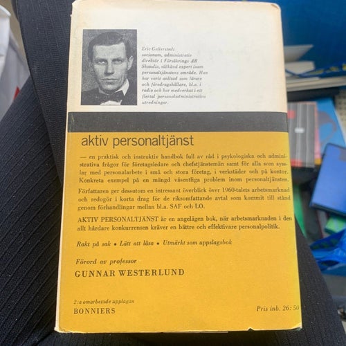 Eric Gellerstedt, Aktiv personaltjänst
