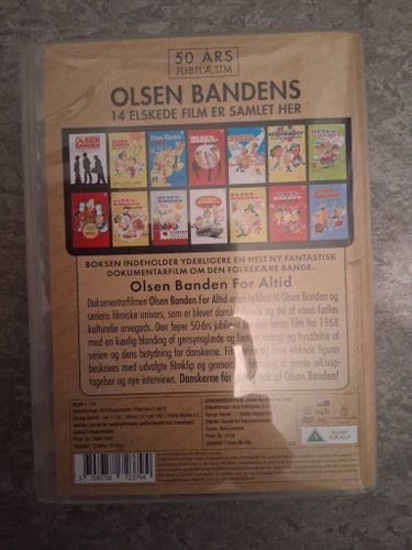 Olsen Banden Jubilæumsboks - 14 filmer + dokumentär (DVD)