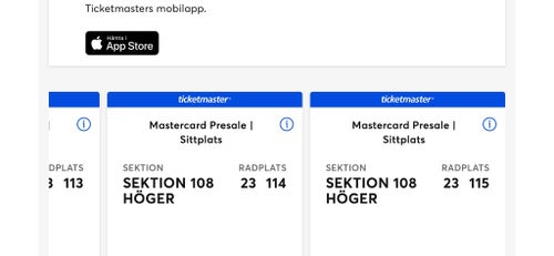 The Weeknd 8 augusti i Stockholm, 2 biljetter