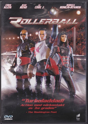 DVD / Rollerball (2002) / Jean Reno, Rebecca Romijn-Stamos / Fint skick