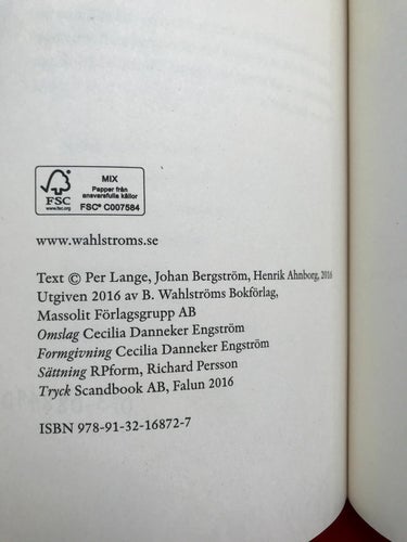 BENNYS HEMLIGA RAPPORTER Per Lange Johan Bergström Henrik Ahnborg 2016