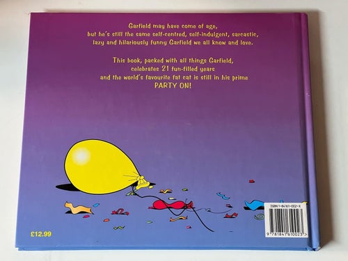 Jim Davis - Garfield 21st birthday celebration book (Kartonnage) Bok