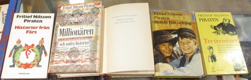 5 böcker av Fritiof Nilsson Piraten, Svensk humor