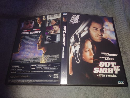 Out Of Sight (av Steven Soderbergh med George Clooney, Jennifer Lopez)