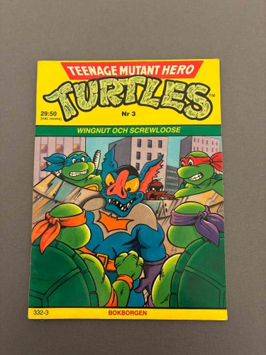 Teenage Mutant Hero Turtles, Nr 3: Wingnut och Screwloose