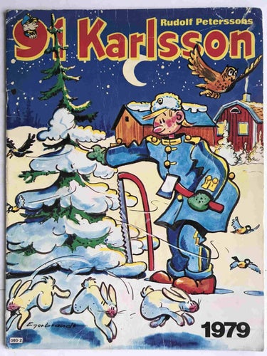 91:an Karlsson Julalbum 1979: VG variant 9:25