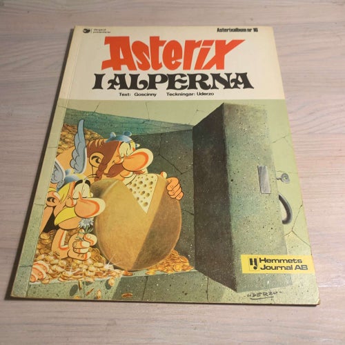 Asterix nr 16 - Asterix i Alperna