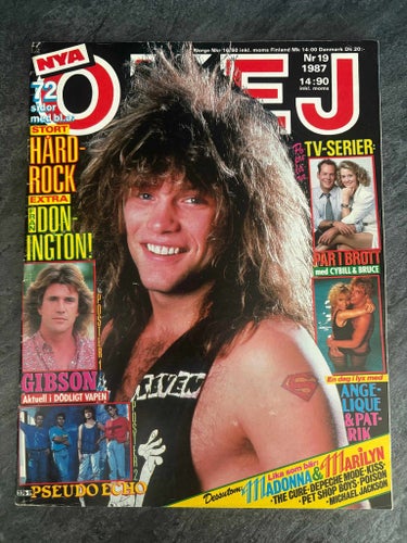 Tidningen OKEJ ! Nr 19 - 1987 .