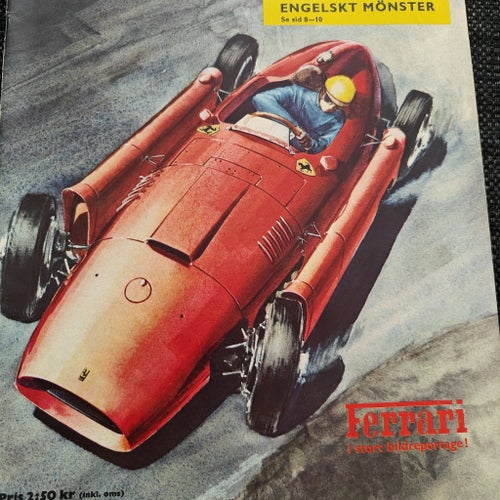 FART - Nr 10 år 1963 - med MOTOR REVY - MYCKET BRA SKICK!