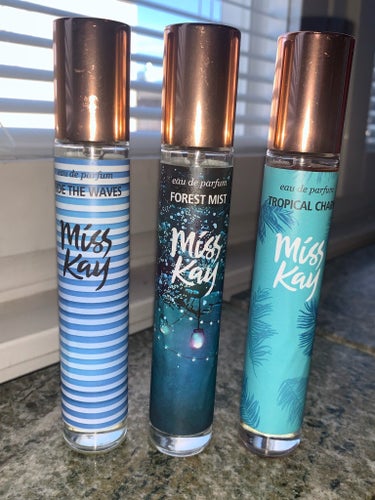 Miss Kay Parfym 3-pack: Forest Mist, Tropical & Waves - NYA/ Rare & Discontinued