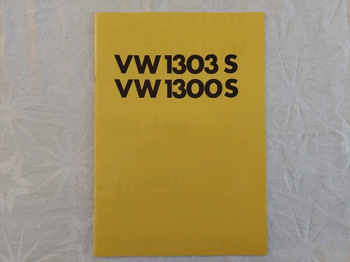 Volkswagen 1303 S 1300 S 1974 ..