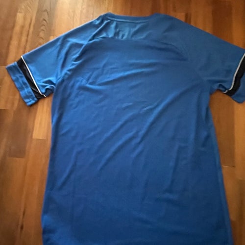 Nike blå funktions t-shirt, stl. L