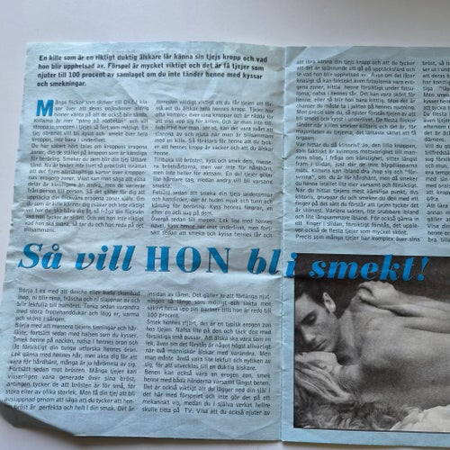 Hemliga Sidor Sexbok för killar 1994