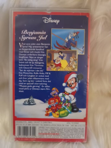 Disney Benjamin Syrsa Jul VHS
