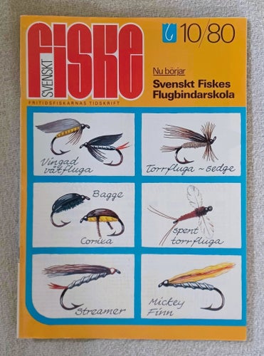2st Svenskt Fiske 4 1973, 10 1980