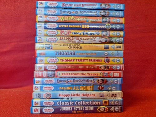 LAGERRENSNING - THOMAS & FRIENDS PAKET [OLIKA SKICK] DVD