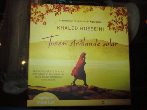 Ljudbok, Khaled Hosseini, Tusen strålande solar